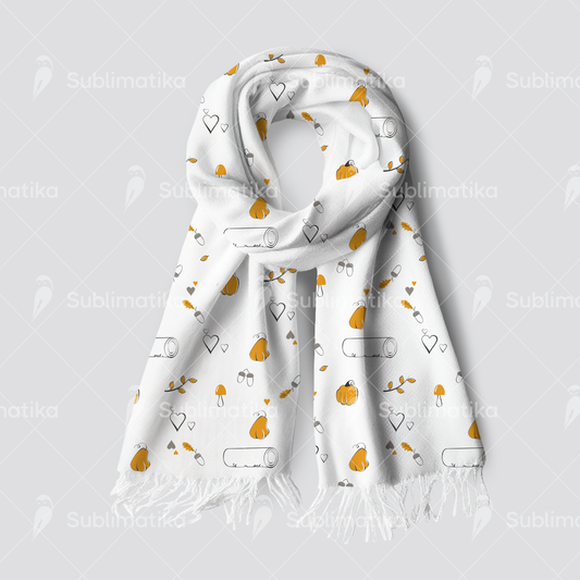 Autumn Log with Pumpkins_Pattern