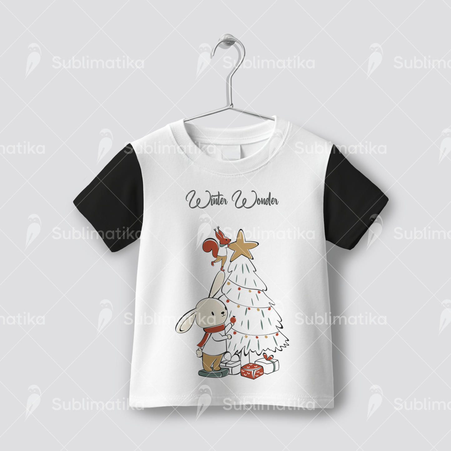 Christmas Tree Magic Bunny & Squirrel