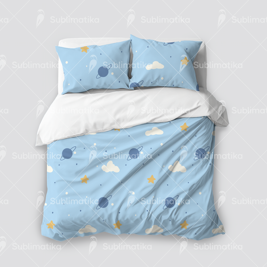 Cloudy Cosmos Pattern