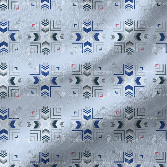 Geometric Snowflakes_Pattern