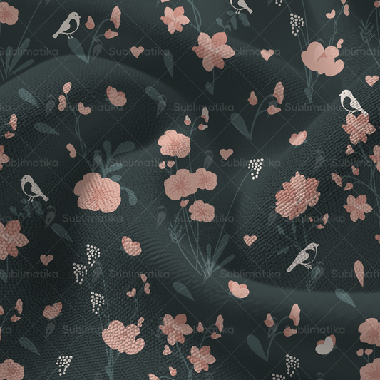 Premium Pattern Blooming Love