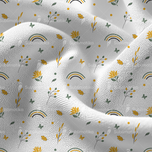 Rainbow Sunflower_Pattern