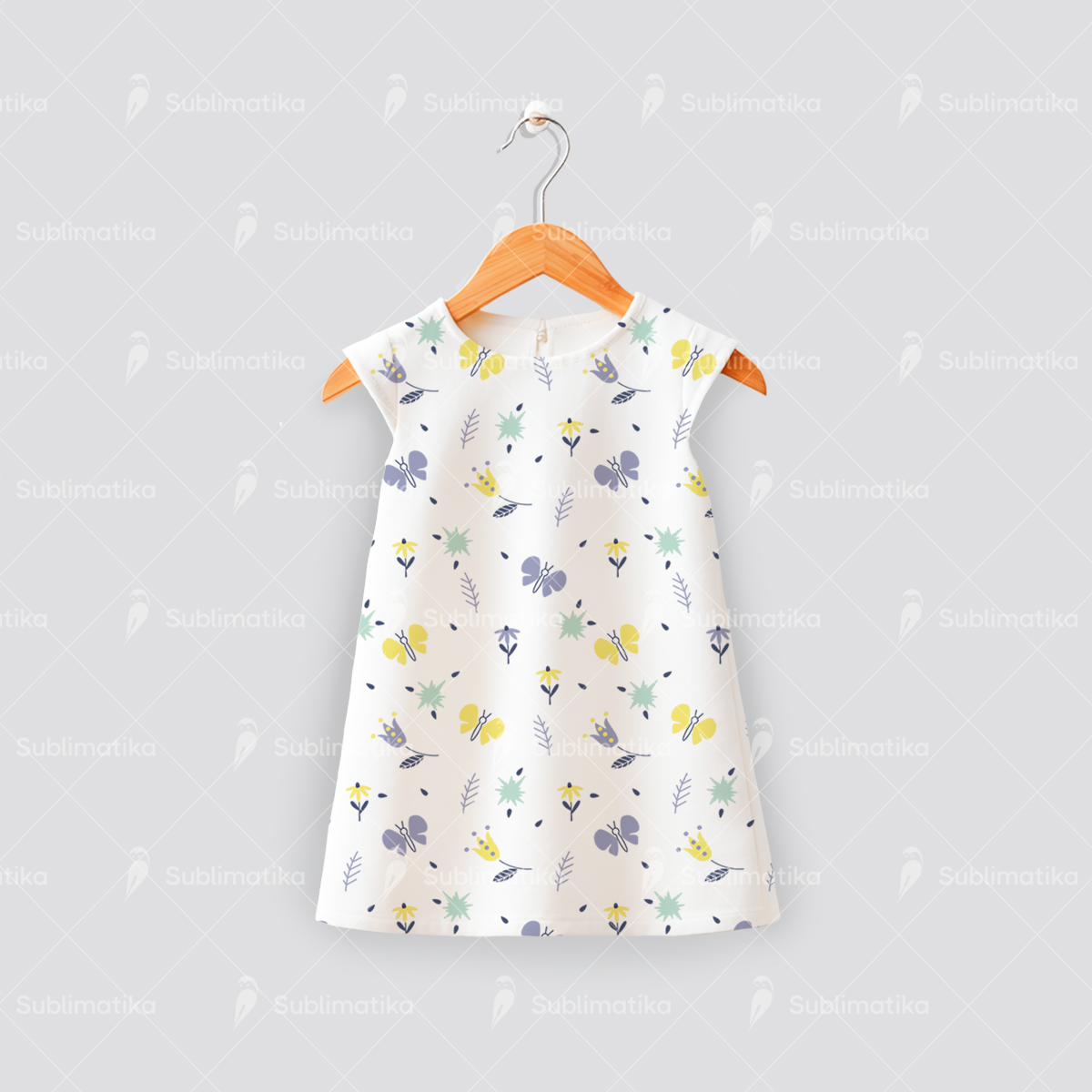 Spring Butterfly Flowers Pattern