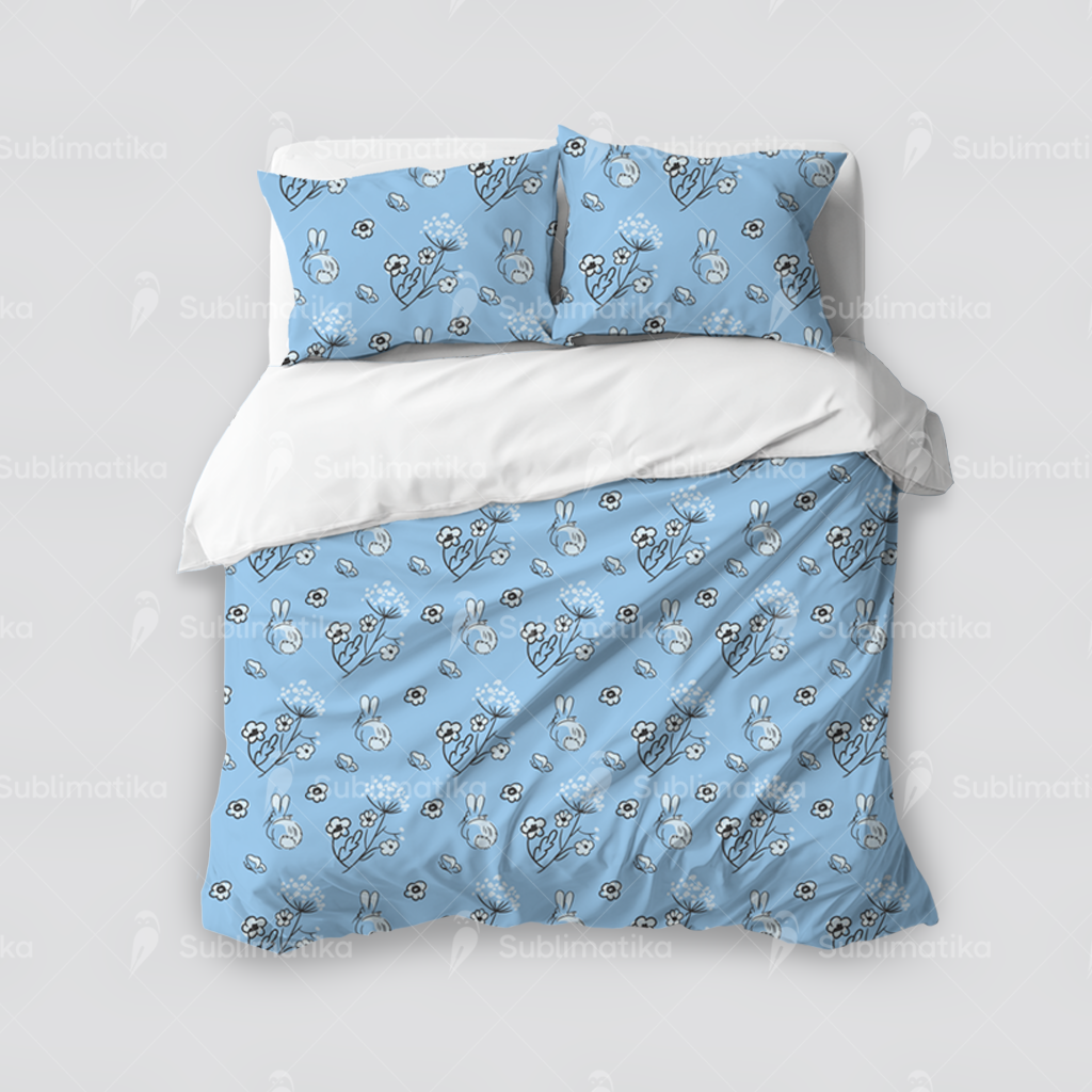 Snowy Garden Rabbit_Pattern