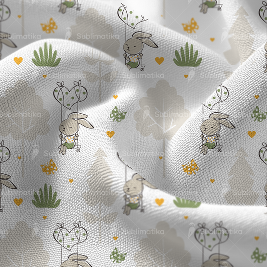 Swinging Bunny Love Pattern