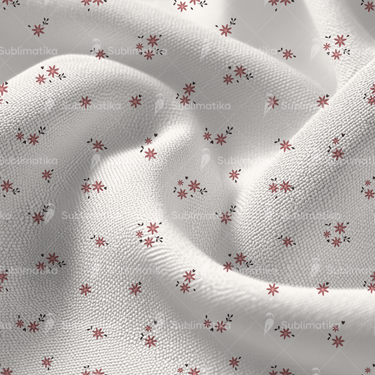 Light Floral Motif Pattern