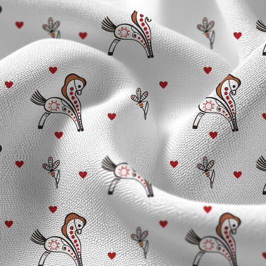 Romantic Ponies Pattern