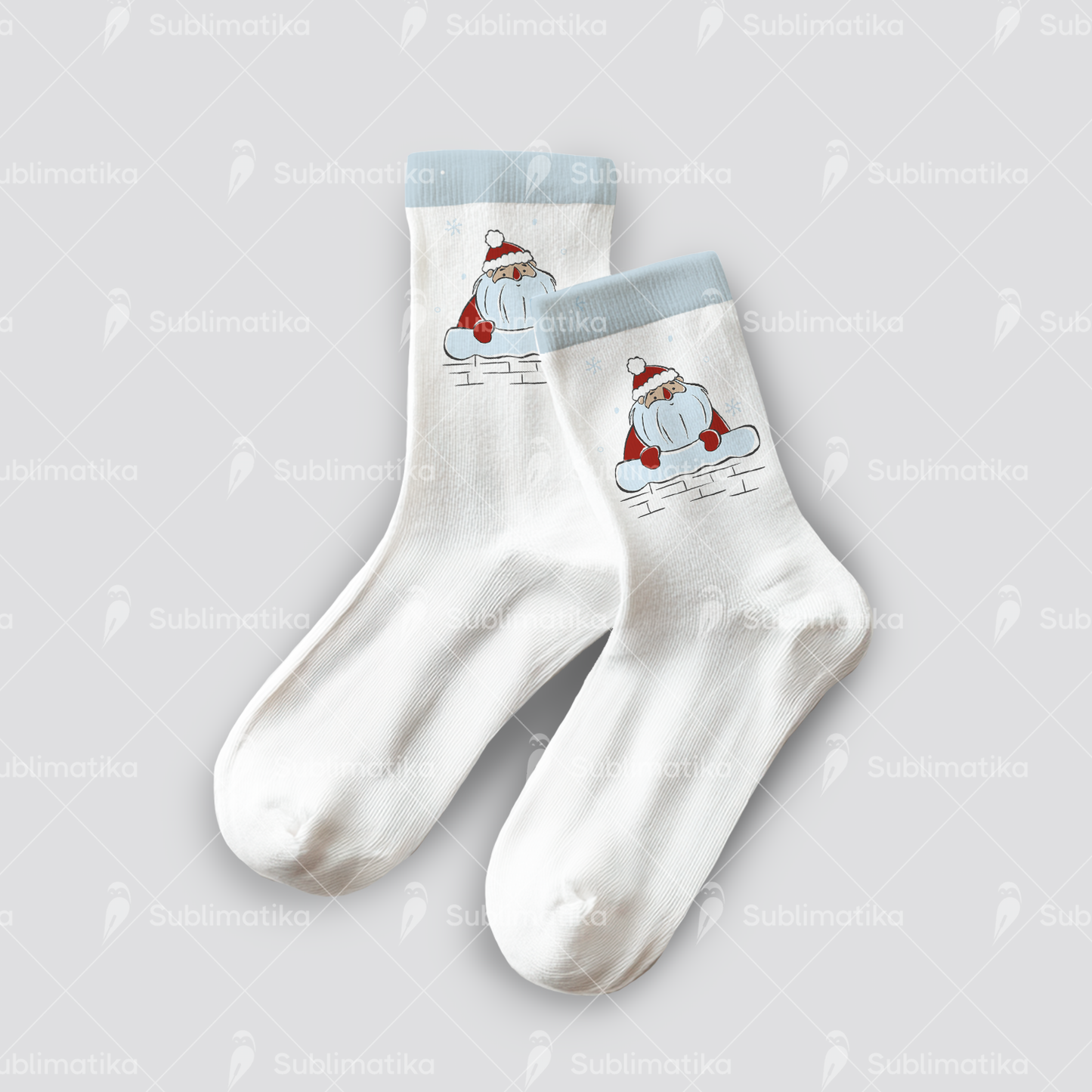 Santa in the Chimney