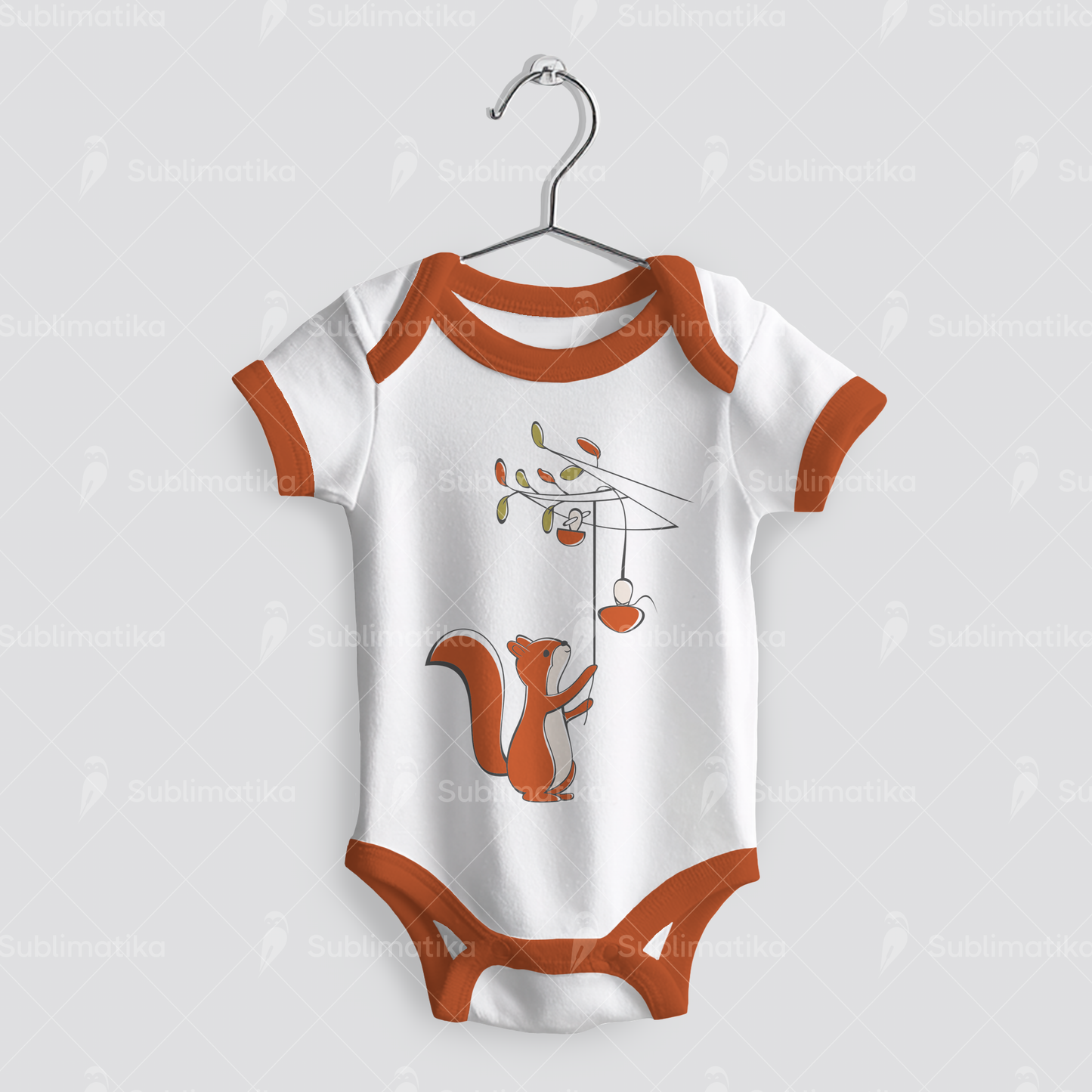 Squirrel Drying Mushrooms