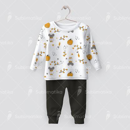 Autumn Mouse & Pumpkins_Pattern