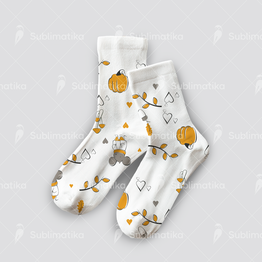 Autumn Mouse & Pumpkins_Pattern