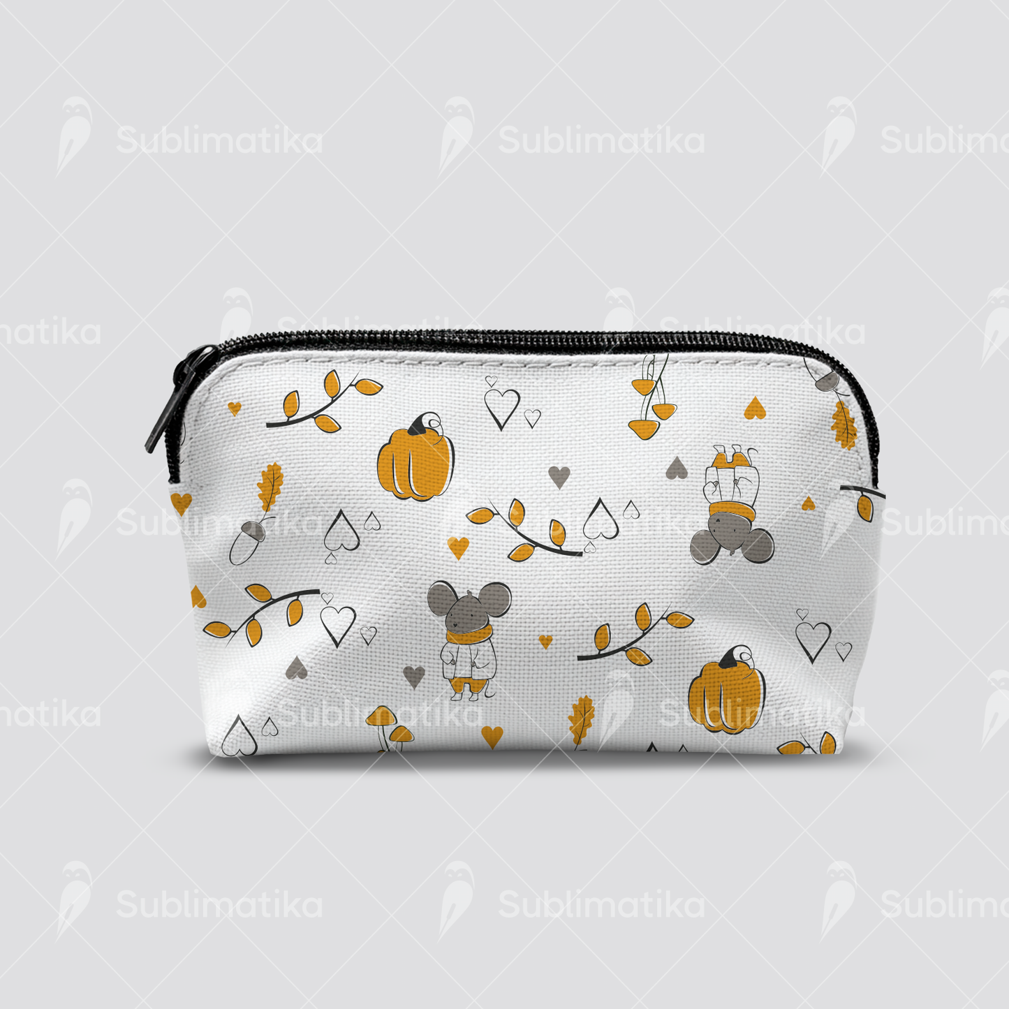 Autumn Mouse & Pumpkins_Pattern