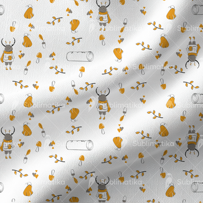 Autumn Stag Beetle_Pattern