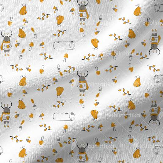 Autumn Stag Beetle_Pattern