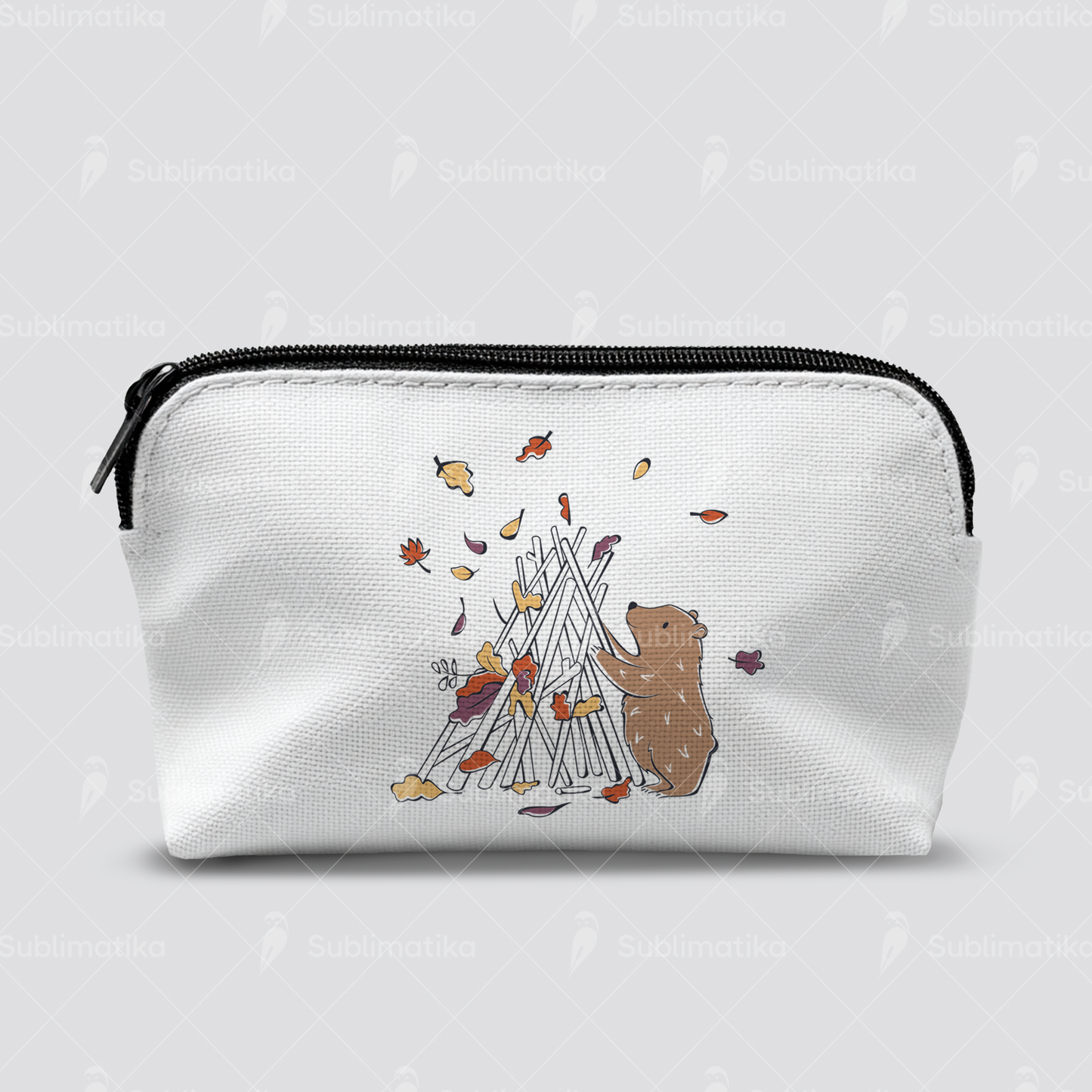 Bear and His Stick House