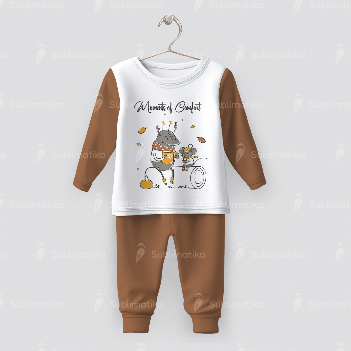 Beetle and Mouse Autumn Tea Time