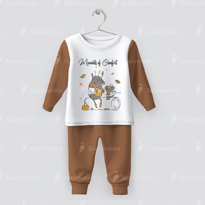 Beetle and Mouse Autumn Tea Time