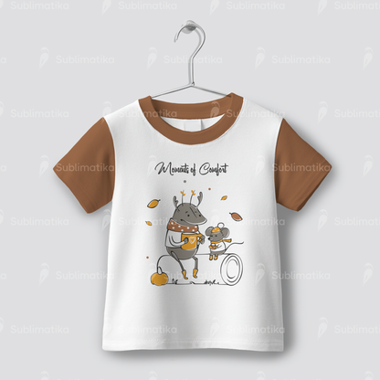 Beetle and Mouse Autumn Tea Time