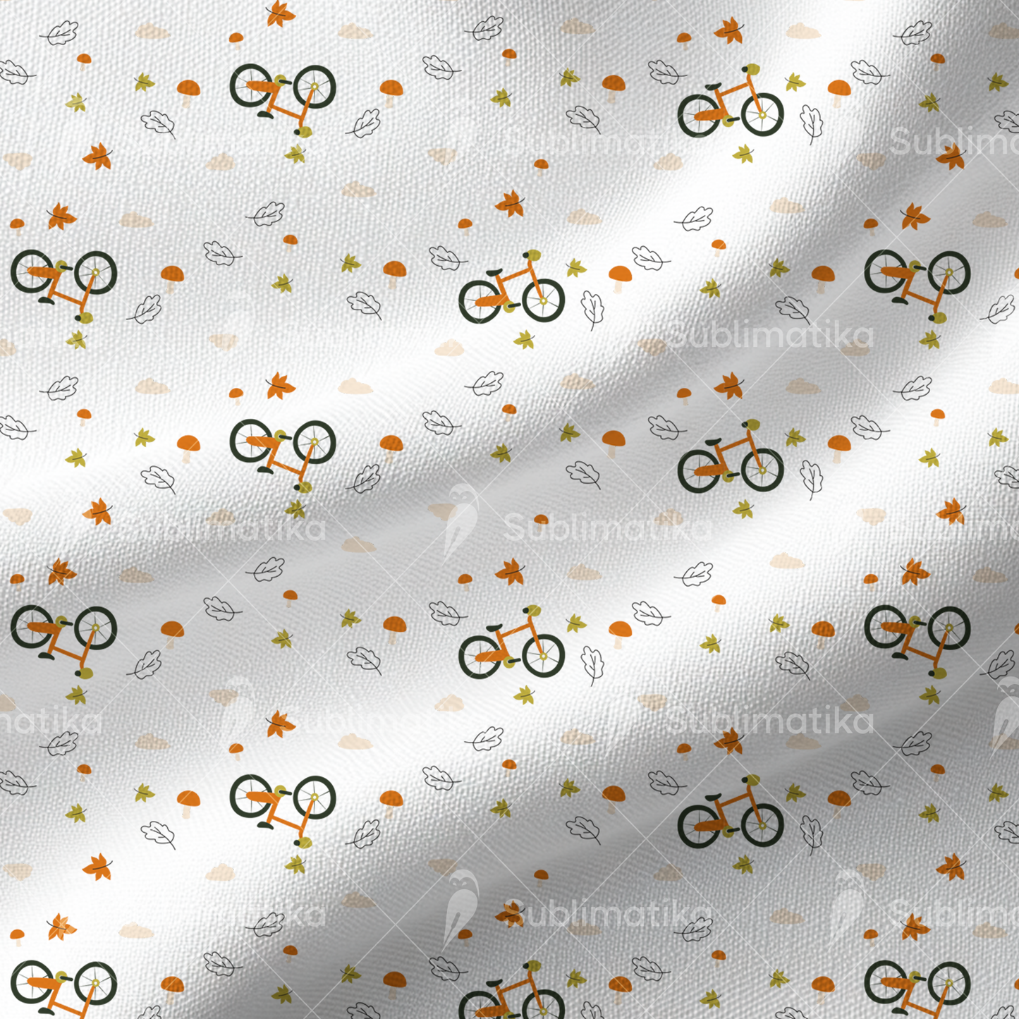Bicycle Forest_Pattern