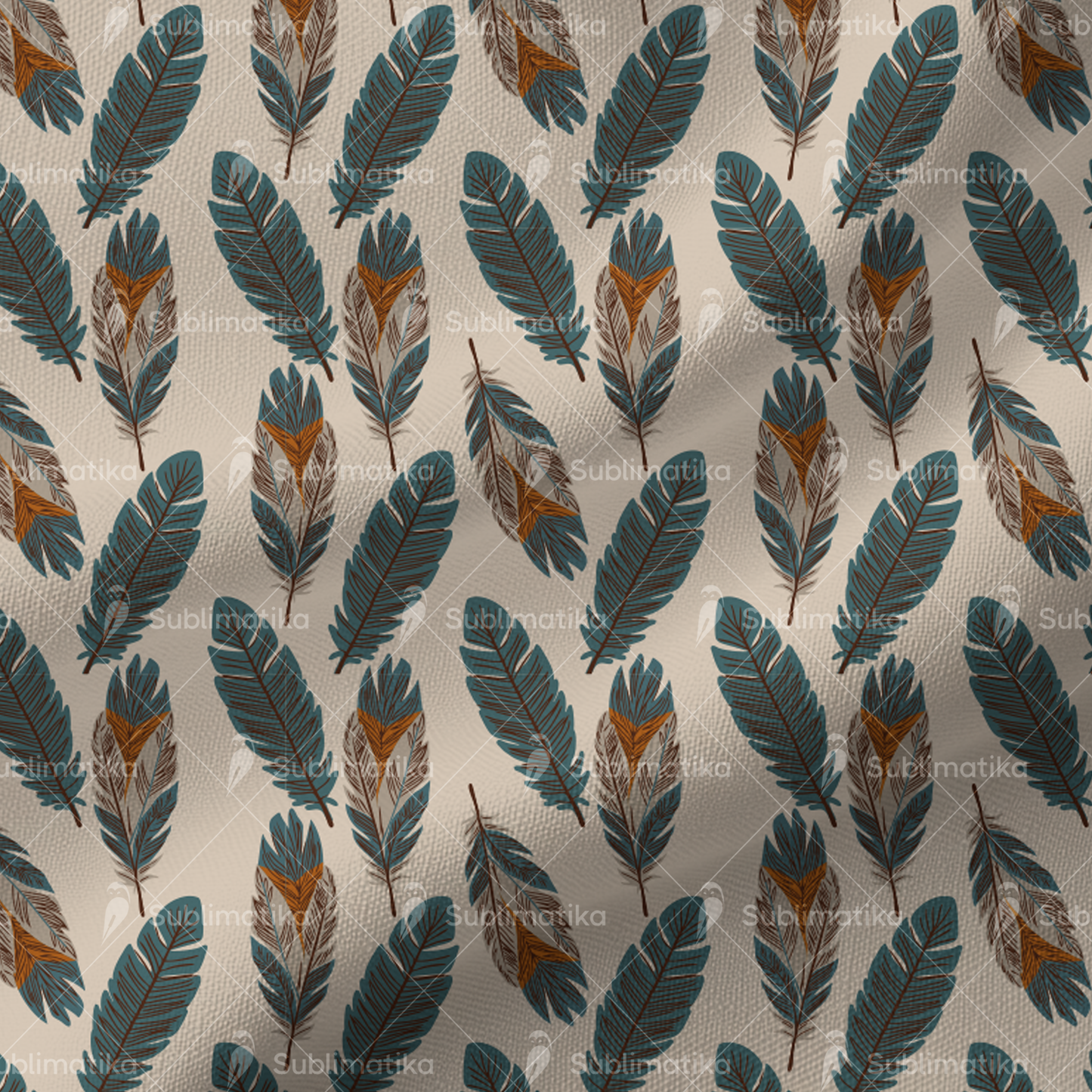 Boho Feathers_Pattern
