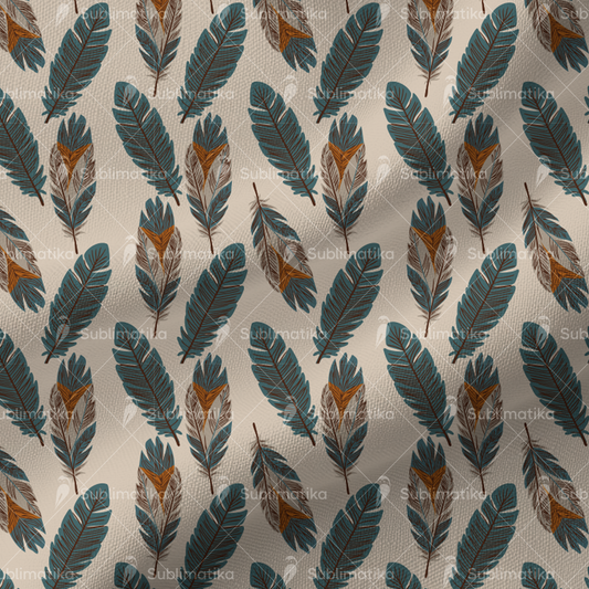 Boho Feathers_Pattern