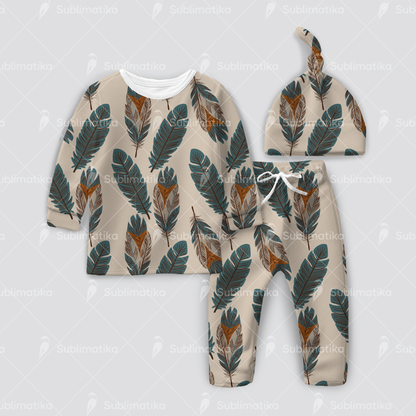 Boho Feathers_Pattern