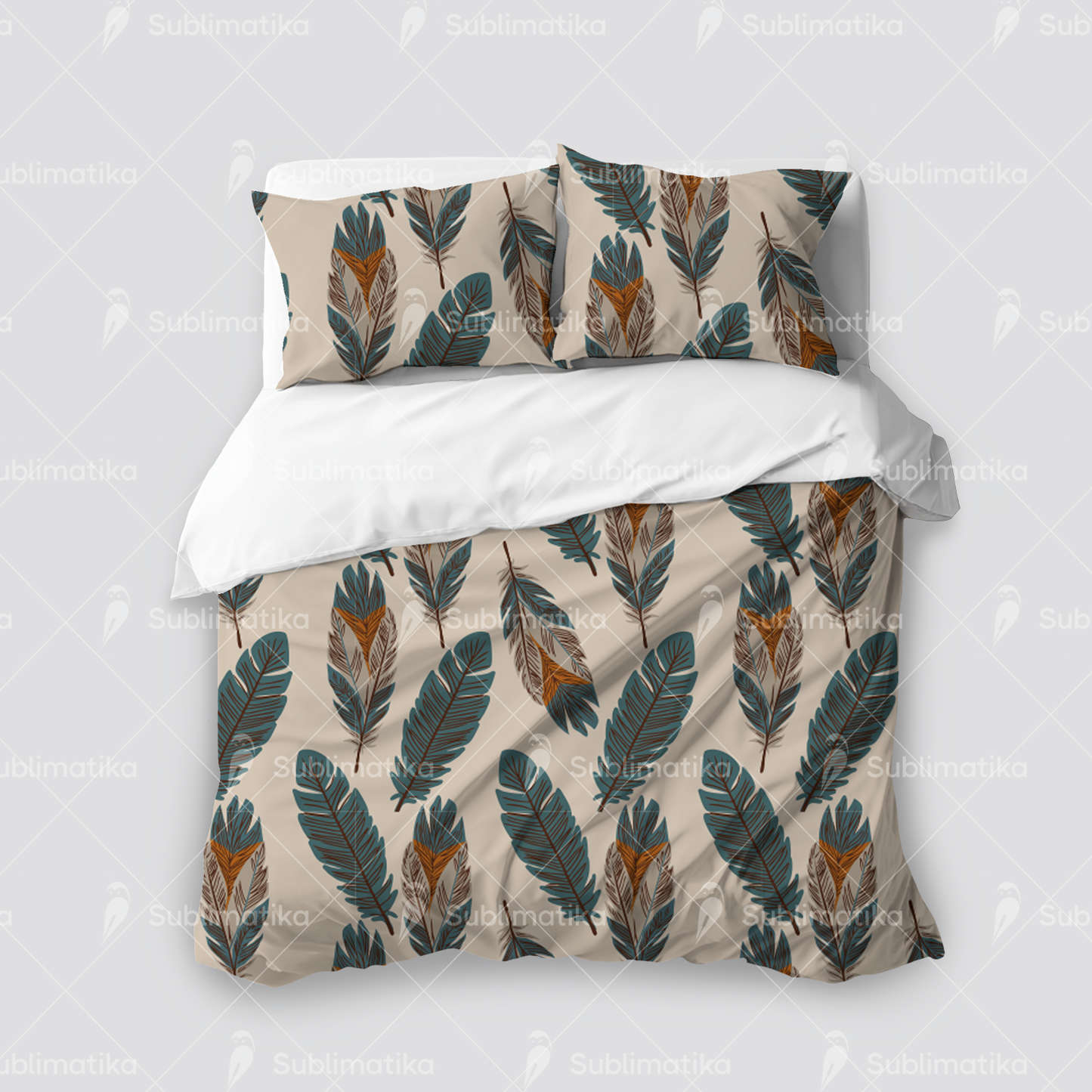 Boho Feathers_Pattern