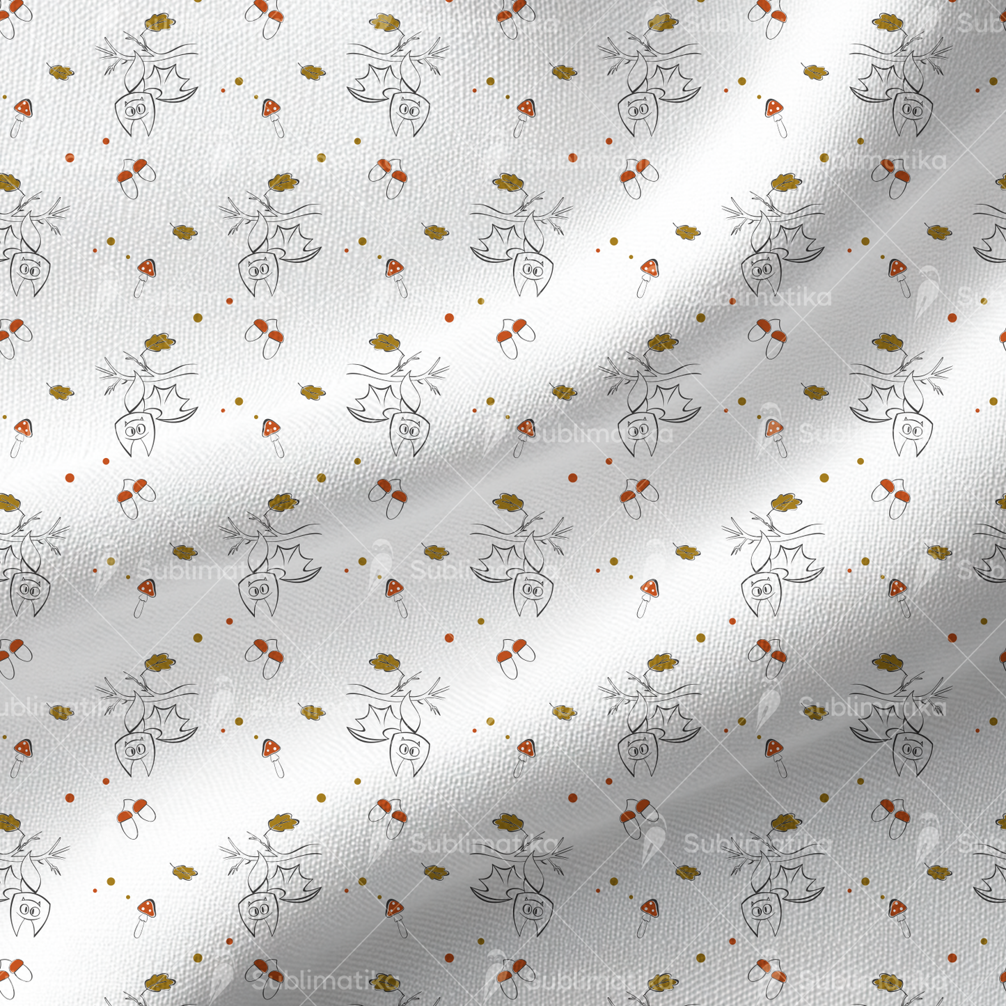 Boo Woods Bat Party_Pattern