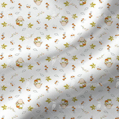 Bunny’s Woodland Harvest_Pattern