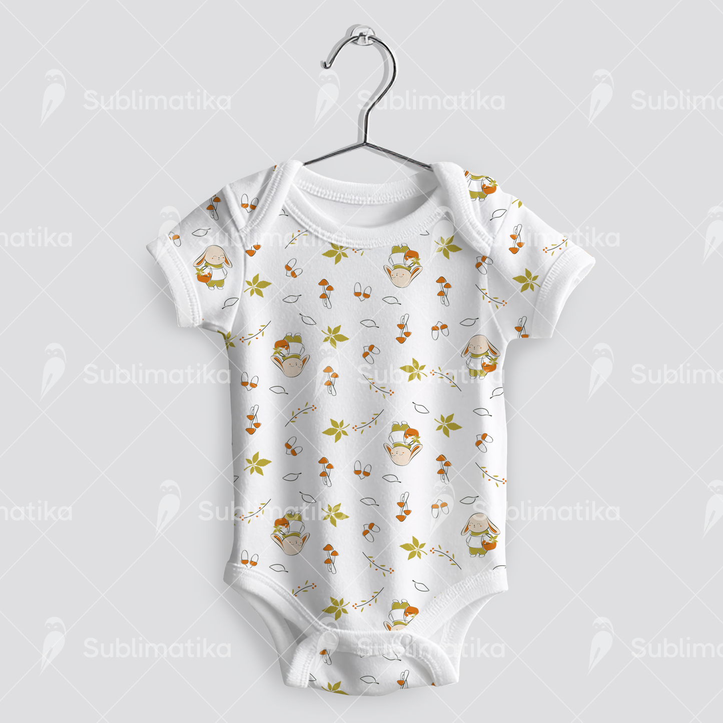 Bunny’s Woodland Harvest_Pattern