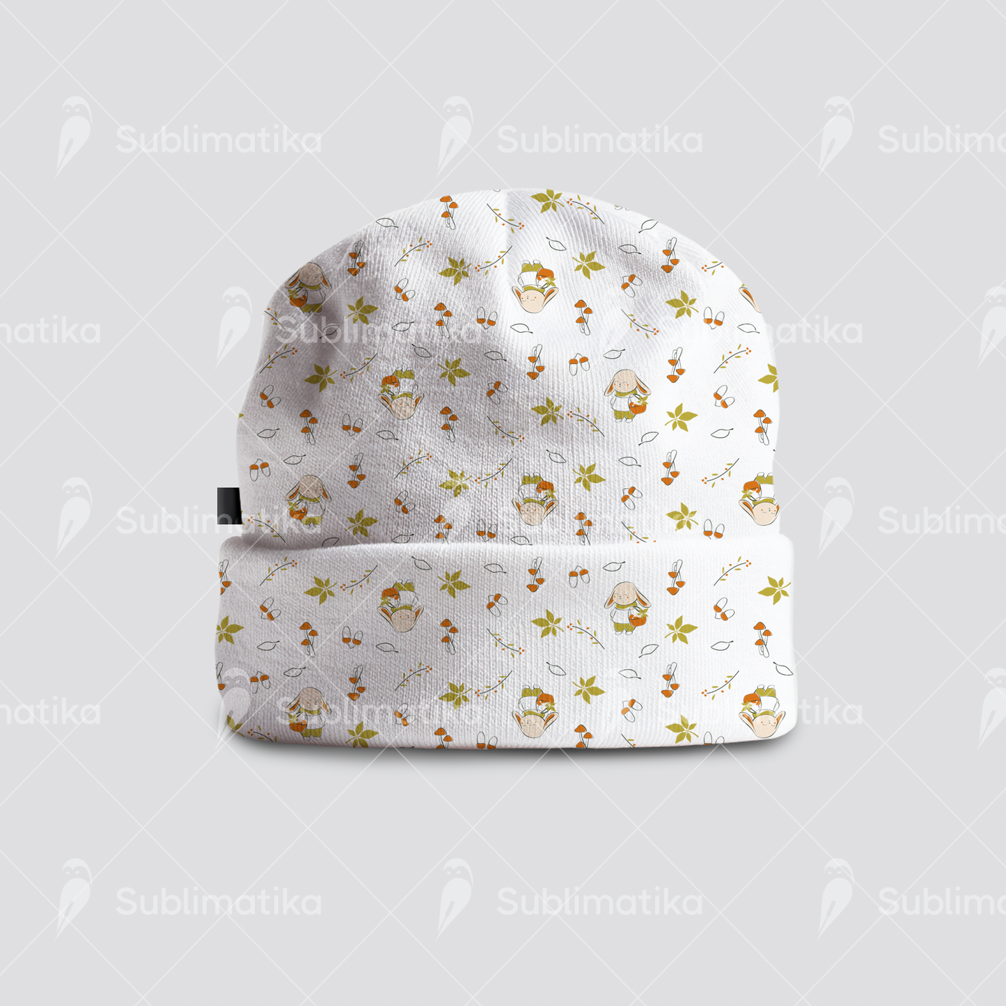 Bunny’s Woodland Harvest_Pattern