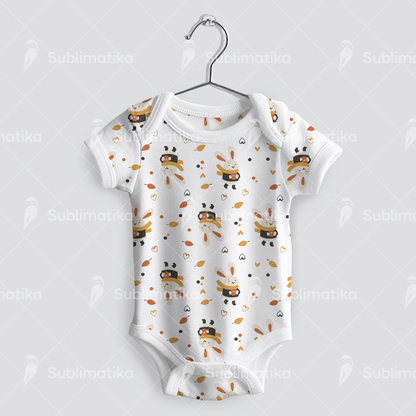 Bunny and Autumn Leaves_Pattern