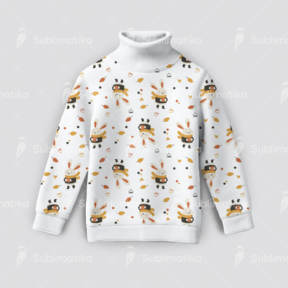 Bunny and Autumn Leaves_Pattern