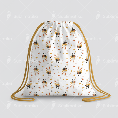 Bunny and Autumn Leaves_Pattern