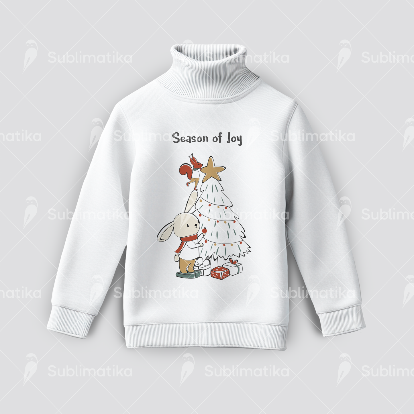 Christmas Tree Magic Bunny & Squirrel