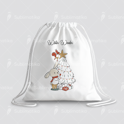 Christmas Tree Magic Bunny & Squirrel