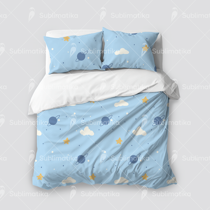 Cloudy Cosmos Pattern