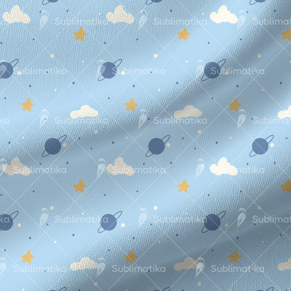 Cloudy Cosmos Pattern