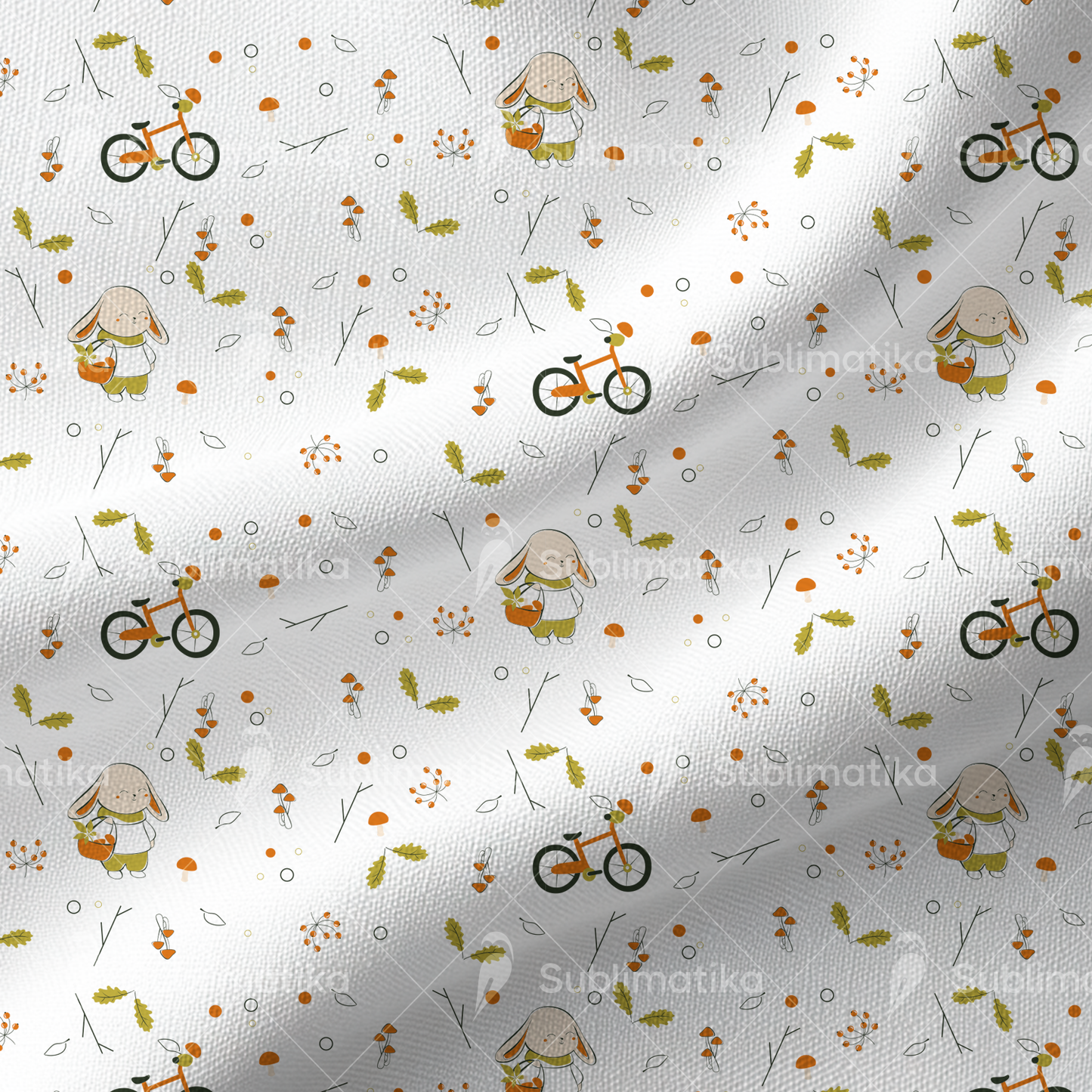 Falling Leaves & Bunny_Pattern