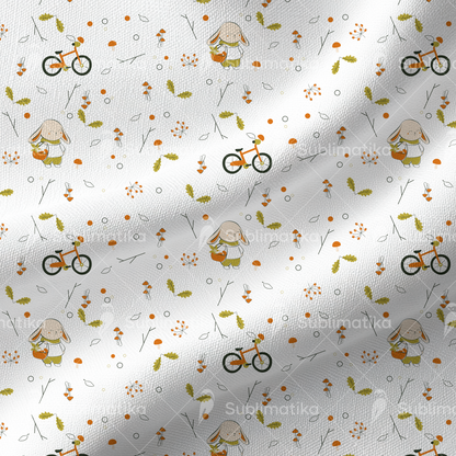 Falling Leaves & Bunny_Pattern