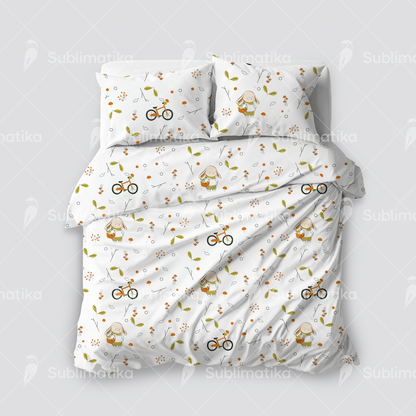 Falling Leaves & Bunny_Pattern