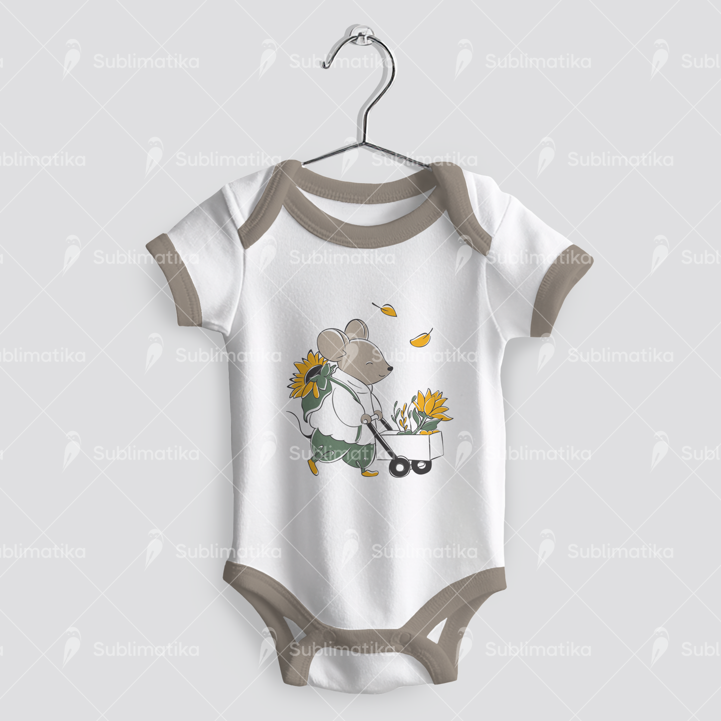 Field Mouse & Sunflower Harmony