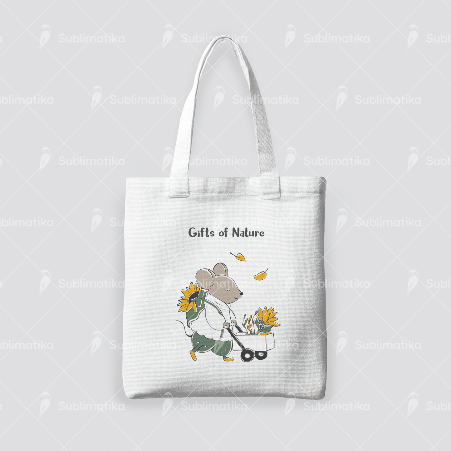 Field Mouse & Sunflower Harmony