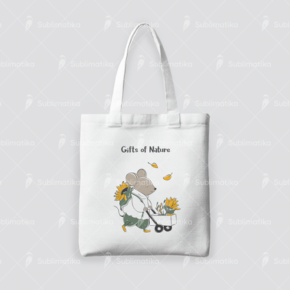 Field Mouse & Sunflower Harmony