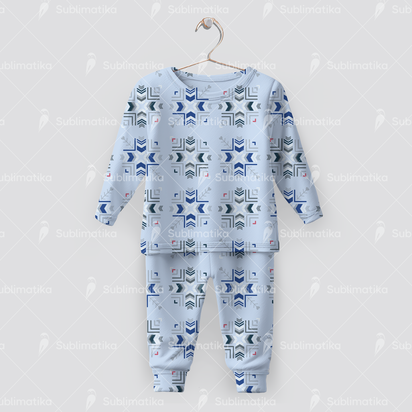 Geometric Snowflakes_Pattern