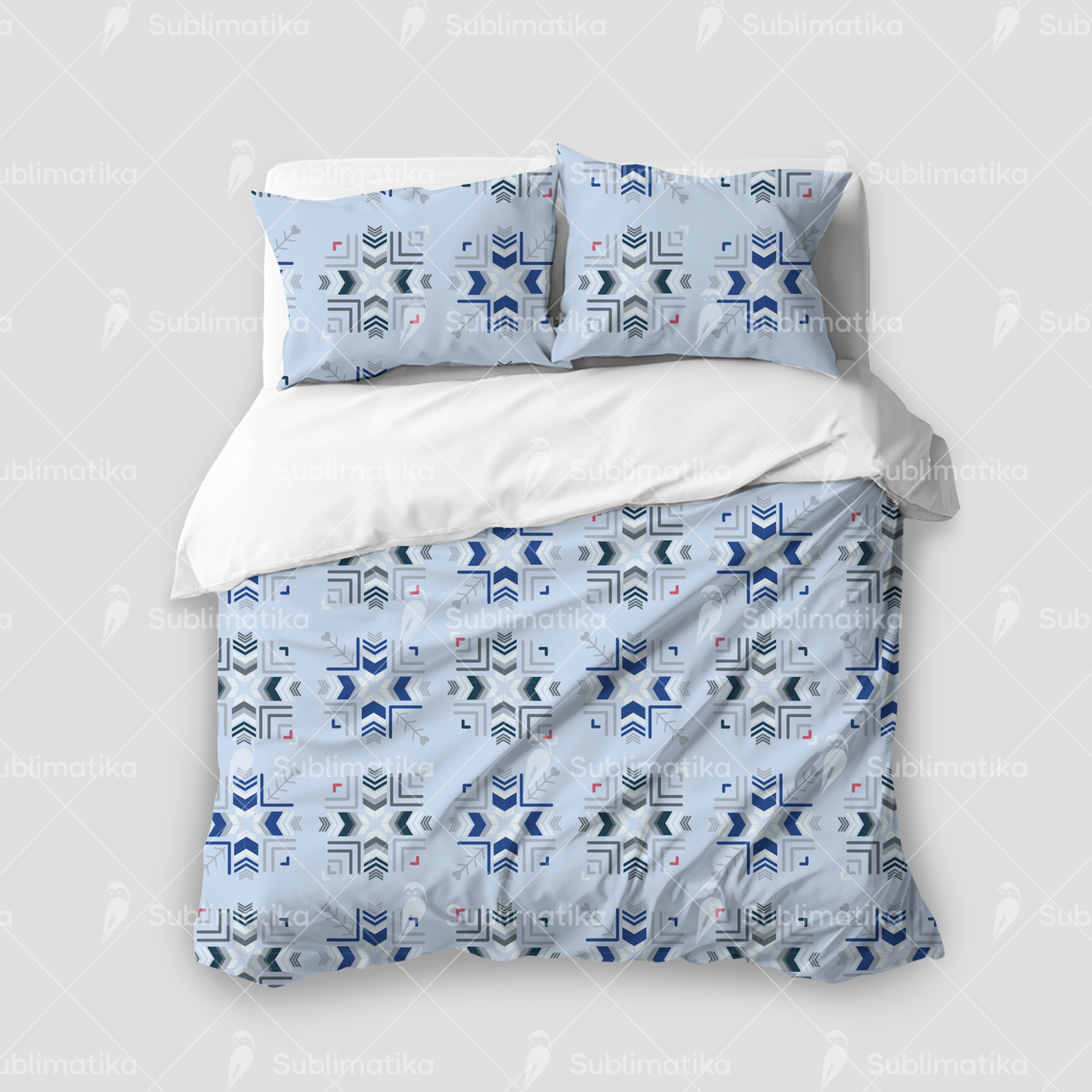 Geometric Snowflakes_Pattern