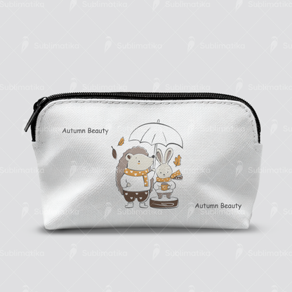 Hedgehog & Bunny in the Rain