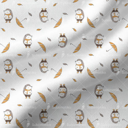 Hedgehog with Umbrella_Pattern