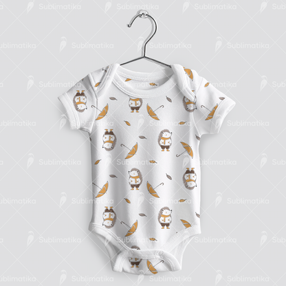 Hedgehog with Umbrella_Pattern