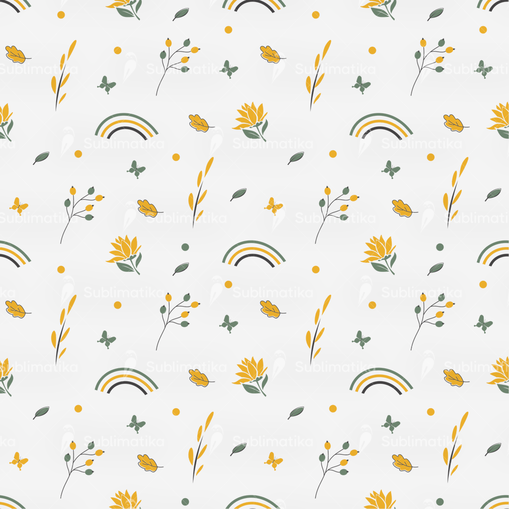 Rainbow Sunflower_Pattern